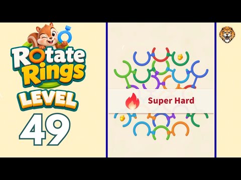 Rotate Rings Level 49 Walkthrough