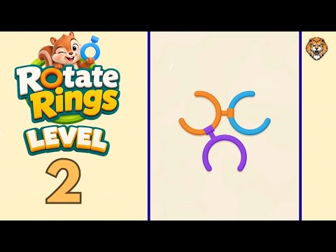 Rotate Rings Level 2 Walkthrough