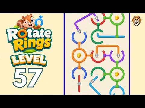 Rotate Rings Level 57 Walkthrough