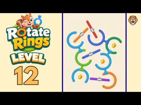 Rotate Rings Level 12 Walkthrough