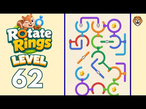 Rotate Rings Level 62 Walkthrough