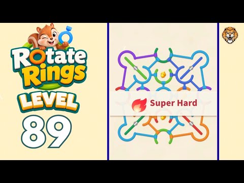 Rotate Rings Level 89 Walkthrough