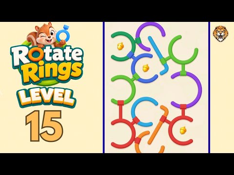 Rotate Rings Level 15 Walkthrough