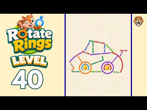 Rotate Rings Level 40 Walkthrough