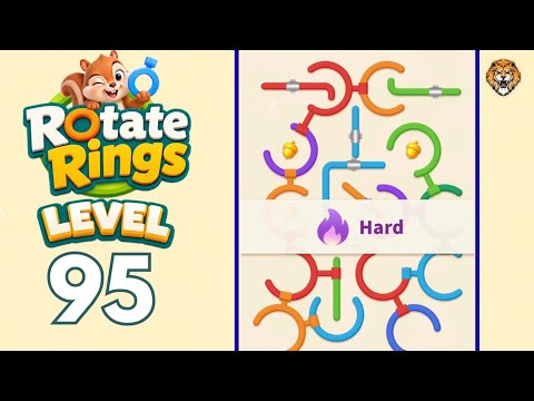 Rotate Rings Level 95 Walkthrough