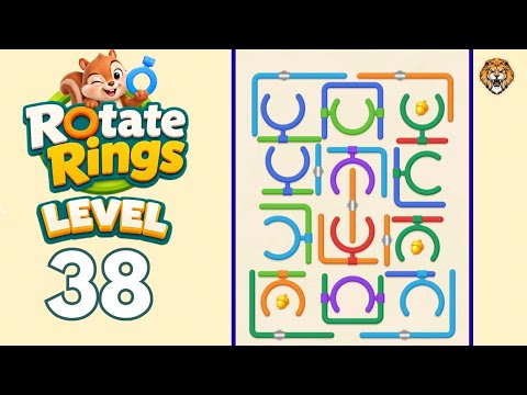 Rotate Rings Level 38 Walkthrough