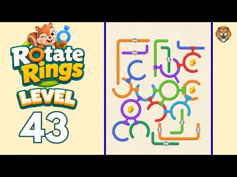 Rotate Rings Level 43 Walkthrough