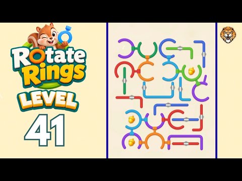 Rotate Rings Level 41 Walkthrough