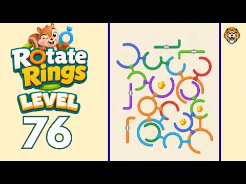 Rotate Rings Level 76 Walkthrough