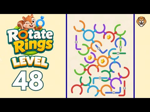 Rotate Rings Level 48 Walkthrough