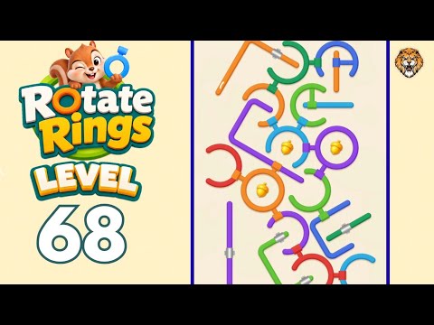 Rotate Rings Level 68 Walkthrough