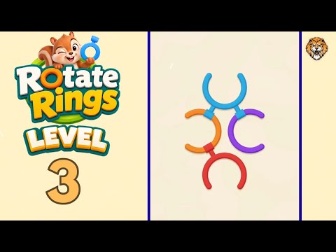 Rotate Rings Level 3 Walkthrough