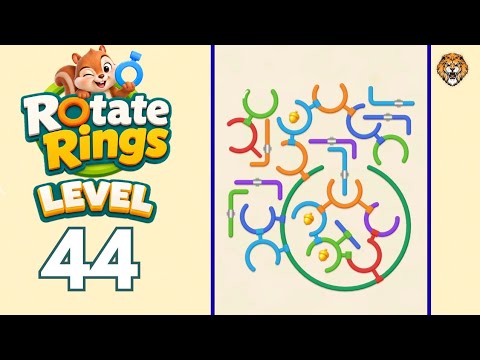 Rotate Rings Level 44 Walkthrough