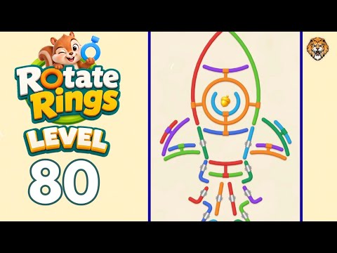 Rotate Rings Level 80 Walkthrough