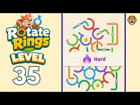 Rotate Rings Level 35 Walkthrough