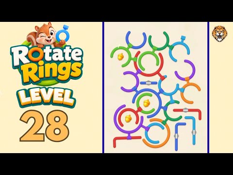 Rotate Rings Level 28 Walkthrough