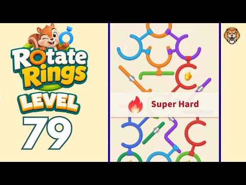 Rotate Rings Level 79 Walkthrough