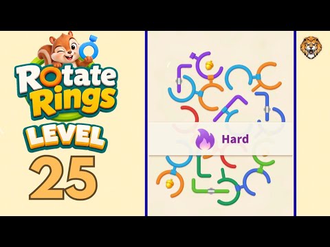 Rotate Rings Level 25 Walkthrough