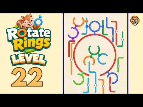 Rotate Rings Level 22 Walkthrough