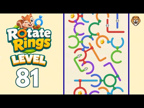 Rotate Rings Level 81 Walkthrough