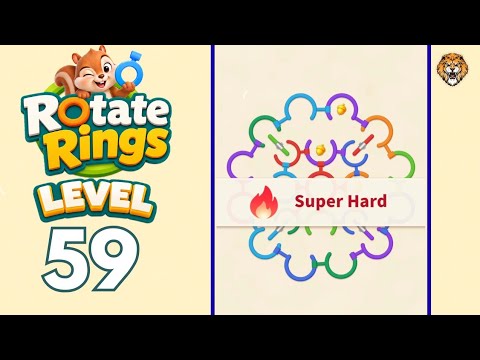 Rotate Rings Level 59 Walkthrough