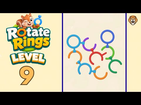 Rotate Rings Level 9 Walkthrough