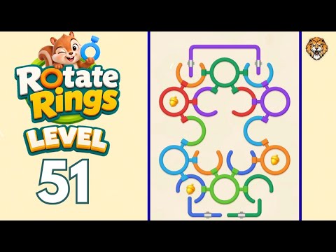 Rotate Rings Level 51 Walkthrough