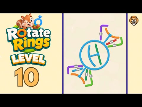 Rotate Rings Level 10 Walkthrough