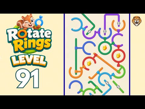 Rotate Rings Level 91 Walkthrough