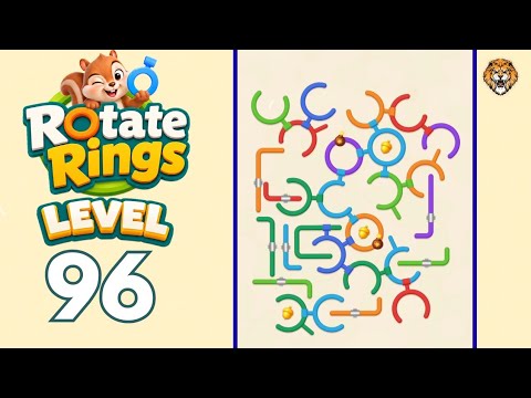 Rotate Rings Level 96 Walkthrough