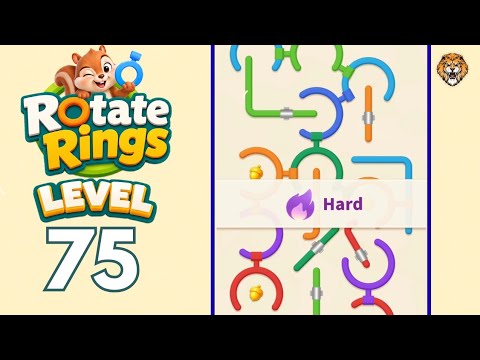 Rotate Rings Level 75 Walkthrough