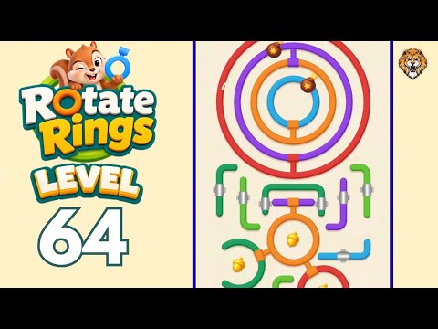 Rotate Rings Level 64 Walkthrough