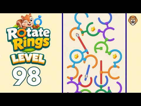 Rotate Rings Level 98 Walkthrough