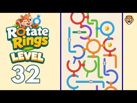 Rotate Rings Level 32 Walkthrough
