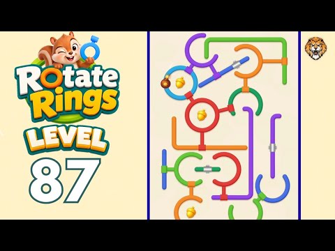 Rotate Rings Level 87 Walkthrough