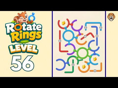 Rotate Rings Level 56 Walkthrough