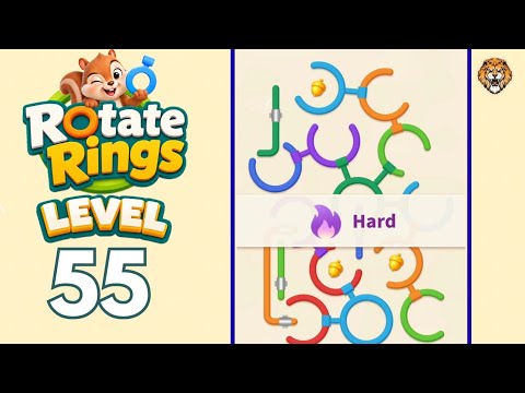 Rotate Rings Level 55 Walkthrough