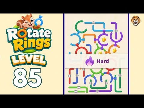 Rotate Rings Level 85 Walkthrough