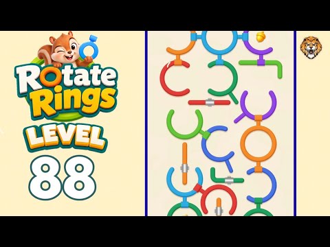 Rotate Rings Level 88 Walkthrough