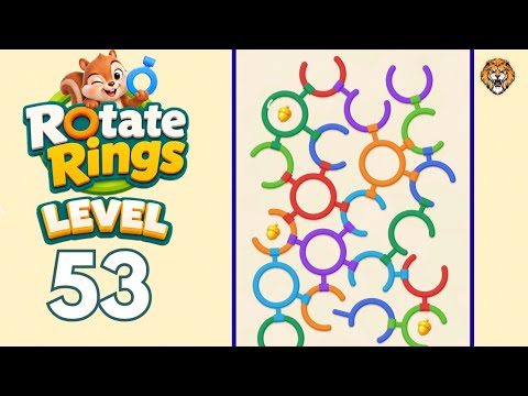 Rotate Rings Level 53 Walkthrough