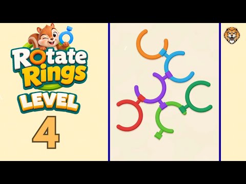 Rotate Rings Level 4 Walkthrough