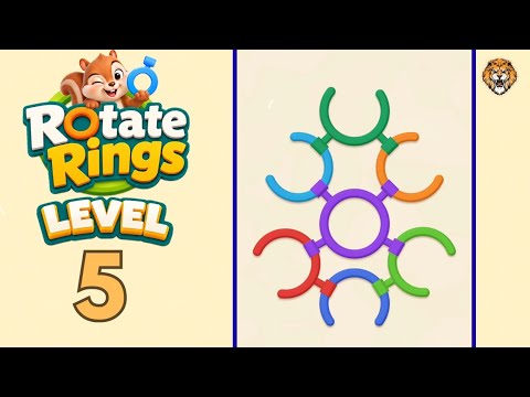 Rotate Rings Level 5 Walkthrough