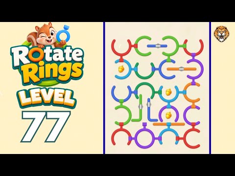 Rotate Rings Level 77 Walkthrough