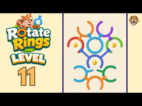 Rotate Rings Level 11 Walkthrough