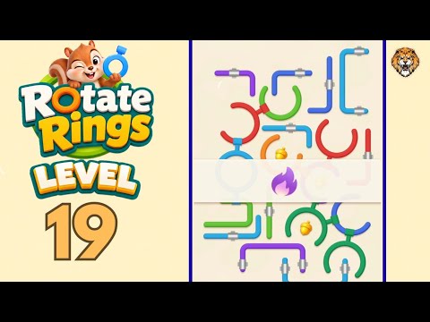 Rotate Rings Level 19 Walkthrough