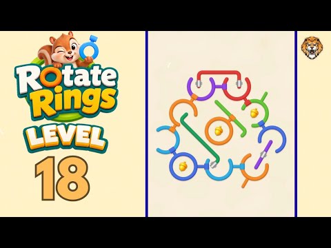 Rotate Rings Level 18 Walkthrough