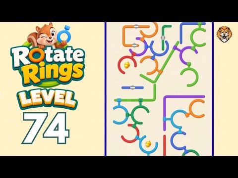 Rotate Rings Level 74 Walkthrough