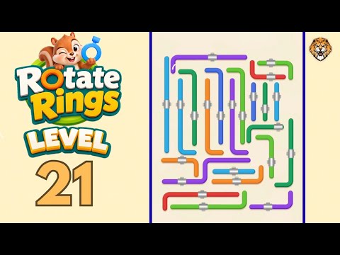 Rotate Rings Level 21 Walkthrough