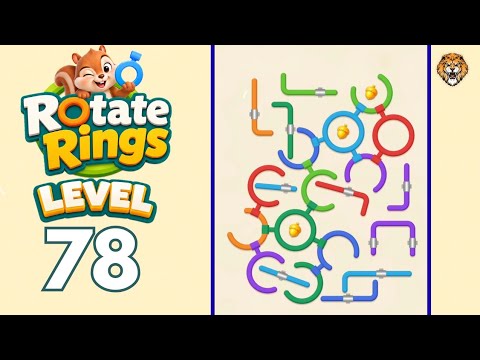 Rotate Rings Level 78 Walkthrough