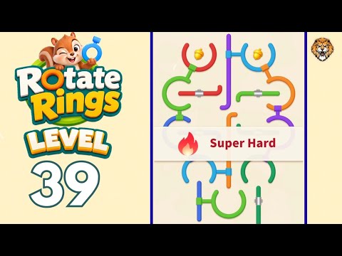 Rotate Rings Level 39 Walkthrough